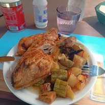 Traditional Cretan lunch included during the Eye Travel Jeep Safari