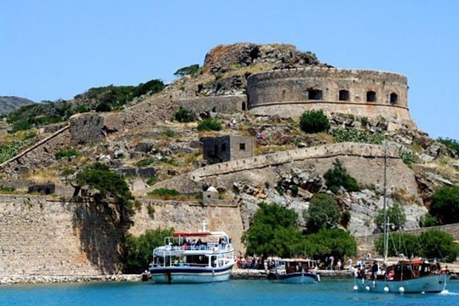 Day trip Spinalonga island with lunch by coach in Crete